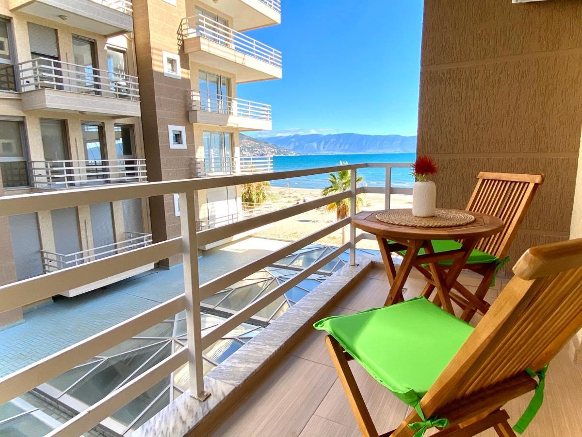 Eka Luxury Two-Bedroom Seaview Apartment Vlore Bagian luar foto